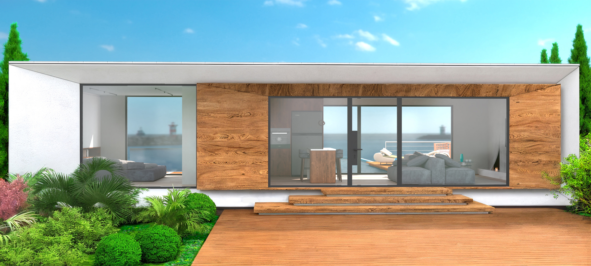 ویلاهای فلت